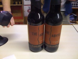 My 2 Bottles of The Abyss Beer