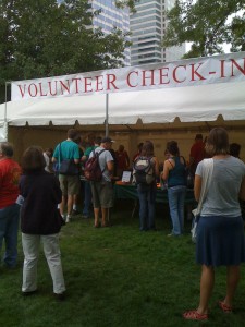 Volunteering at The Oregon Brewers Fest