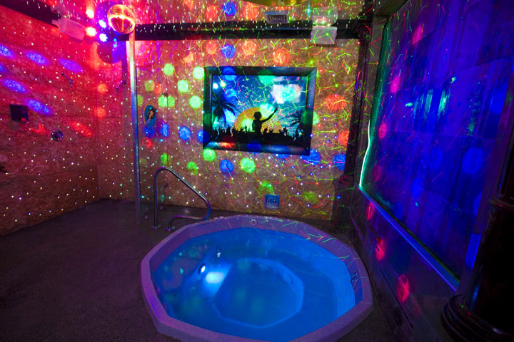 Portland Tub and Tan's Disco Room